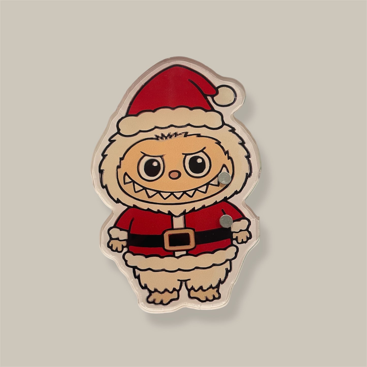 Santa Labubu Tile